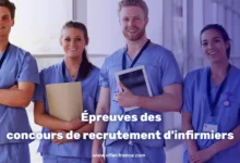 Épreuves des concours de recrutement d'infirmiers