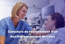Concours de recrutement d’un Auxiliaire principal de soins