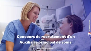 Concours de recrutement d’un Auxiliaire principal de soins